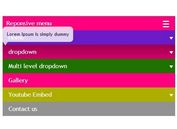 Lightweight Responsive jQuery & CSS3 Nav Menu Plugin - sellMenu