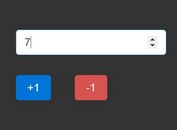 Lightweight Touch-friendly Input Stepper For jQuery - Stepper.js