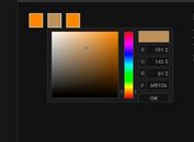 Lightweight jQuery Color Picker For Web App - Colpick Color Picker