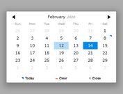 <b>Lightweight jQuery Date Input Picker - pickadate</b>