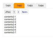 Lightweight jQuery Tabbed Content & Pagination Plugin - TabPager