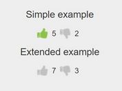Like DisLike Voting Plugin With jQuery - thumbs.js
