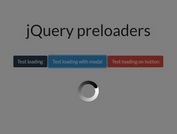 Custom Loading Spinner With Sprite Animations - jQuery Preloaders.js