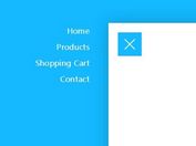 Material Design Inspired Reveal Navigation with jQuery and CSS3