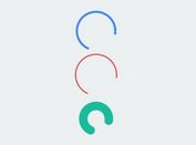 Material Design Style Loading Spinner with jQuery and CSS3