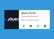 Material Design vCard With jQuery And CSS3 - MCard