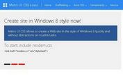 Metro UI CSS
