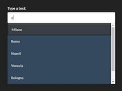 Minimal Autocomplete Plugin For Dynamic Data - LightAutocomplete.js