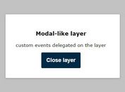 Minimal Clean jQuery Modal & Dialog Plugin - tinyLayer