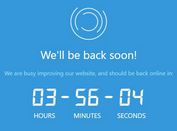 Minimal Countdown Plugin With jQuery And Moment.js - downtime-timer