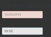 Minimal Date And Time Input Mask / Validation Plugin For jQuery