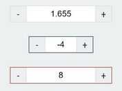 Minimal Number Picker Plugin For jQuery - Wan Spinner