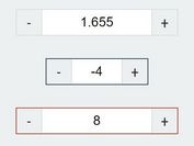 Minimal Number Picker Plugin For jQuery - Wan Spinner