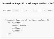 Minimal Clean Pagination Plugin For jQuery - Pagination.js