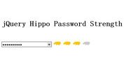 Minimal jQuery Password Strength Indicator - Hippo Password Strength