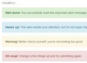 Minimal jQuery Plugin For Handling Bootstrap Alerts - BS3 Alerts
