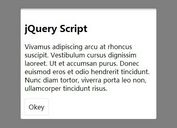 Minimalist jQuery Dialog Popup Plugin - Poptuk