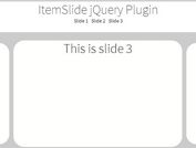 Mobile First Content Slider with jQuery and Hammer.js - ItemSlide.js