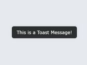 Mobile First Toast Message Plugin With jQuery - showToast