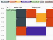 <b>Mobile-friendly Calendar and Schedule Plugin - jQuery Calendar.js</b>