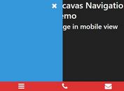 Mobile-first Offcavas Navigation With jQuery