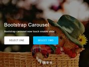 Mobile-friendly Carousel / Slideshow Plugin With jQuery And Bootstrap