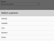 Mobile-friendly Dropdown Select Plugin With jQuery - sth-select