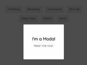 Fancy Modal Animations With jQuery And CSS3 - modalAnimate.js