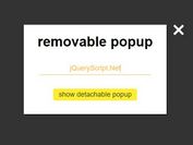 Cross-browser Modal Window With Semantic Template - jQuery Goodpopup