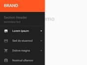 Modern Off-canvas Accordion Navigation With jQuery - sidenav