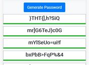 Multi-language Strong Password Generator With jQuery