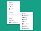 Dynamic Multi-level Context Menu For Bootstrap - jQuery ContextMenu.js