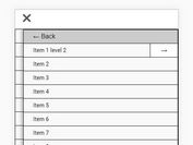 Multi-level Hamburger Navigation Plugin - jQuery mlStackNav