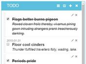 Multifunctional Todo List Plugin With jQuery - LobiList