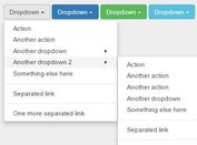 Multilevel Dropdown Menu Plugin For Bootstrap - Dropdown On Hover