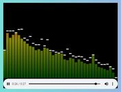 Minimal Music Player With Audio Visualizer - jQuery jsRapAudio