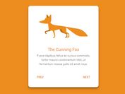 Nice Material Inspried Card Slider with jQuery and CSS3