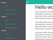 Off-Canvas Menus and Sidebars For Bootstrap 4