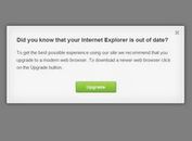 Older IE Browser Alert Plugin - IE Alert
