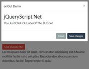 Handling Outside Event With jQuery - onOut