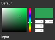 Photoshop-style Full Featured Color Picker For jQuery - wcolpick