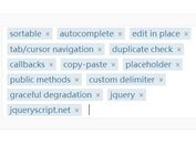 Powerful And Lightweight jQuery Tag Management Plugin - tagEditor