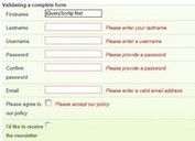 <b>Powerful Multi-Functional Form Validation Plugin - jQuery Validation</b>