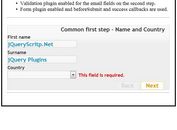 Powerful jQuery Form Wizard Plugin - formwizard