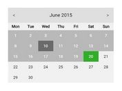 Pretty jQuery Date Picker & Monthly Calendar Plugin