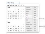 Pretty jQuery & jQuery UI Date Picker - Rich Date Picker