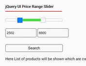 Convenient Price Range Slider With jQuery UI