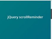 Remember The Last Scroll Position - jQuery scrollReminder