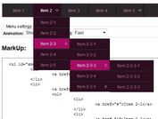 Responsive & Animated Multi-Level Drop Down Menu Plugin - amenu