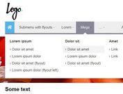 Responsive Multi-level Mega Menu Plugin - jQuery dmenu